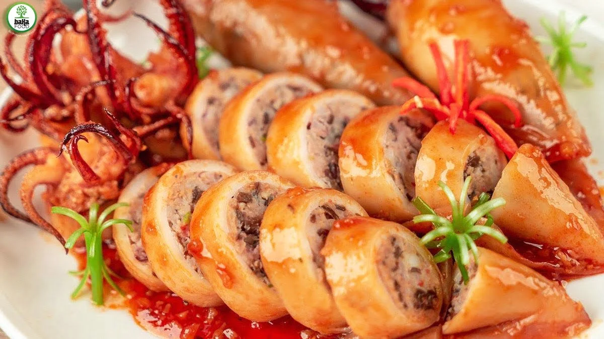 Mực ống nhồi thịt (túi 500gr)
