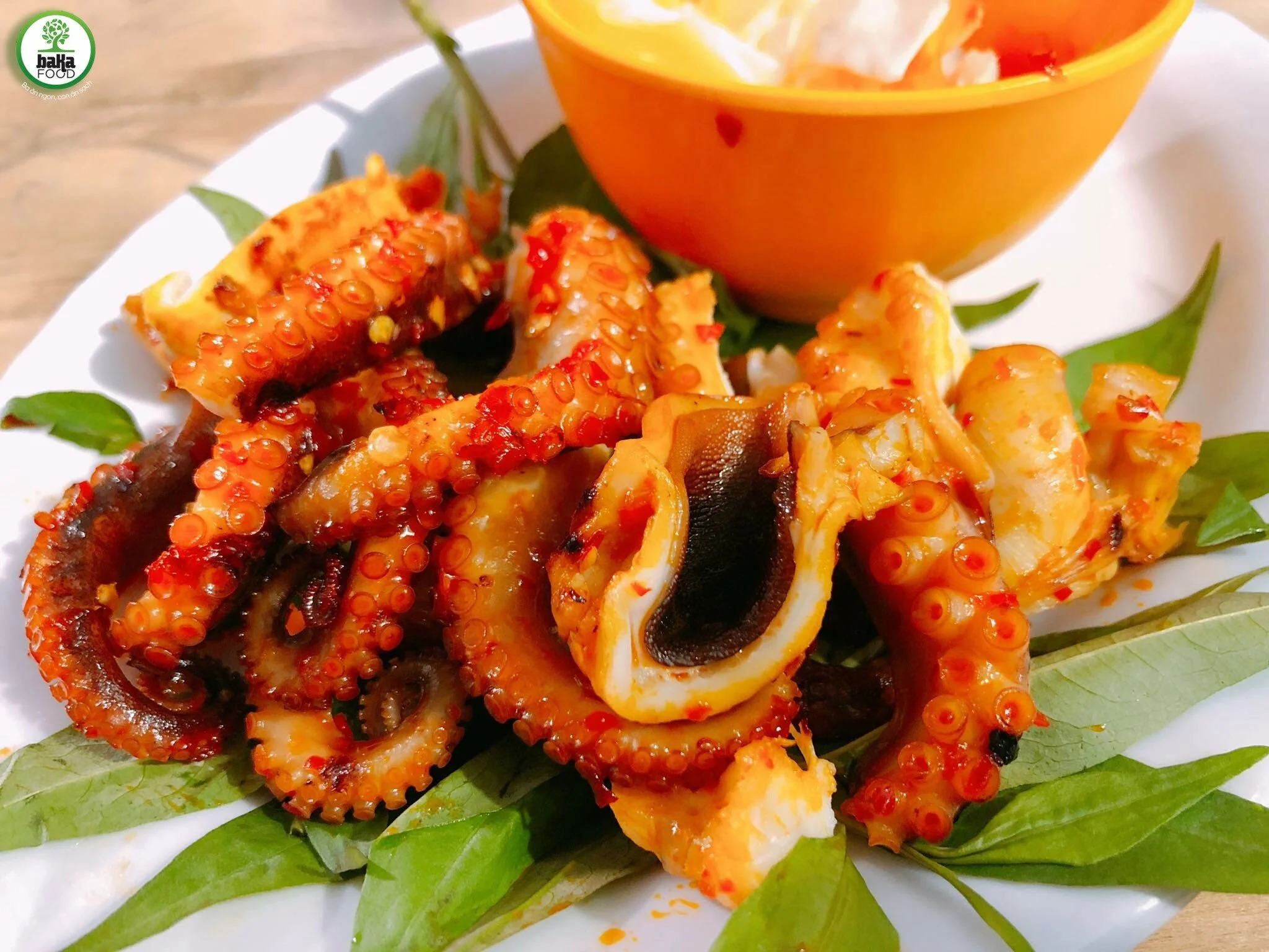 Bạch tuộc ướp sa tế bạch tuộc ướp sa tế