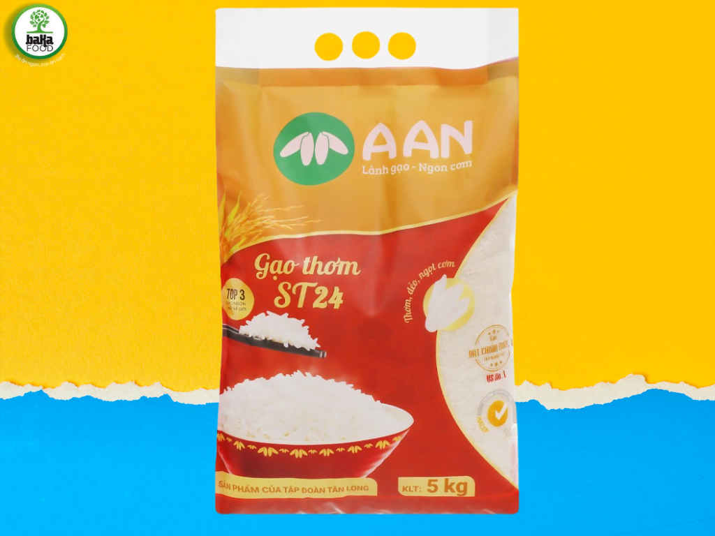 ST24 đã được vinh danh xếp vào Top 3 loại gạo ngon nhất thế giới trong hội nghị quốc tế về thương mại gạo lần thứ 9