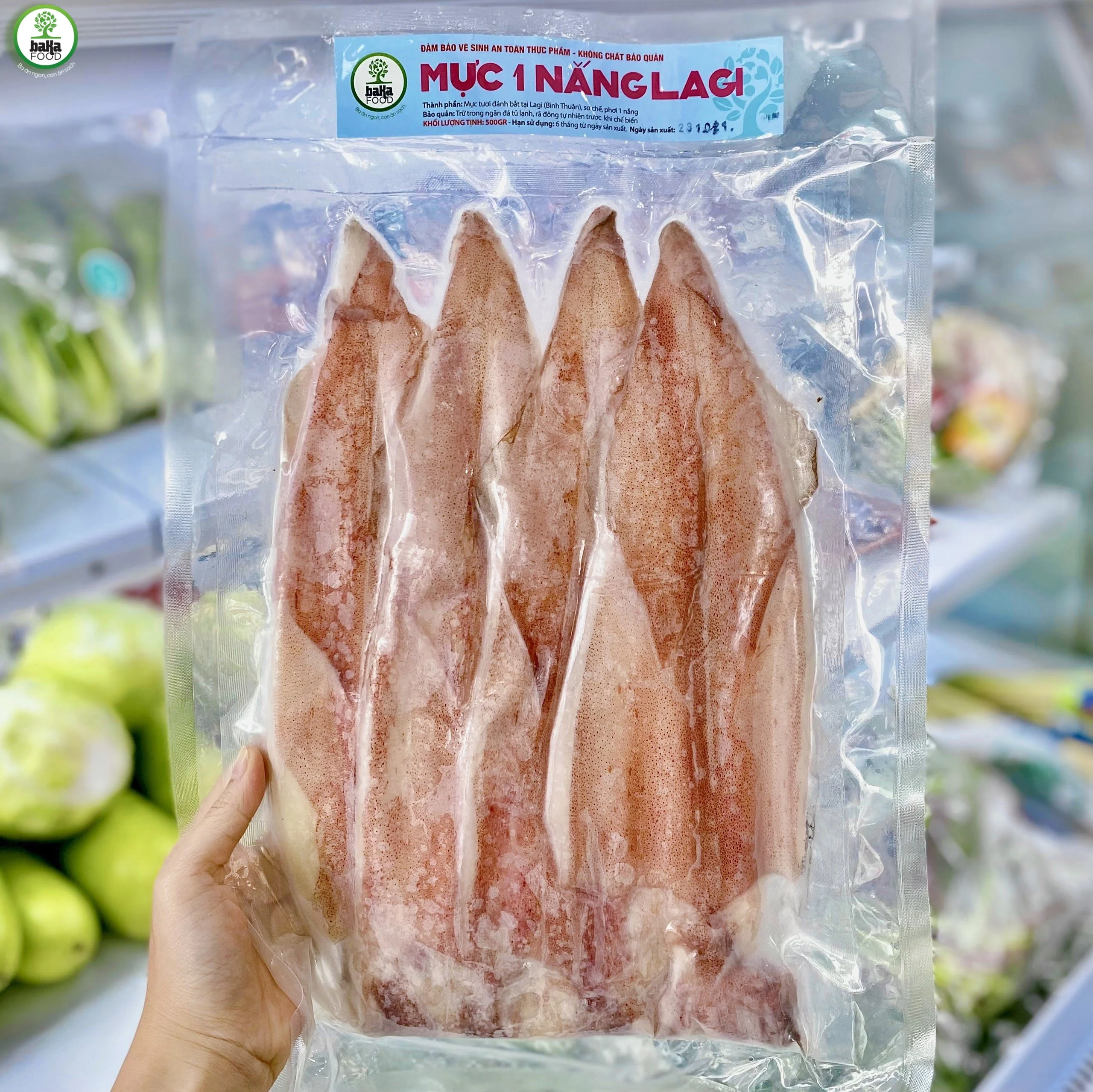 Mực 1 Nắng Lagi (Túi 500gr)