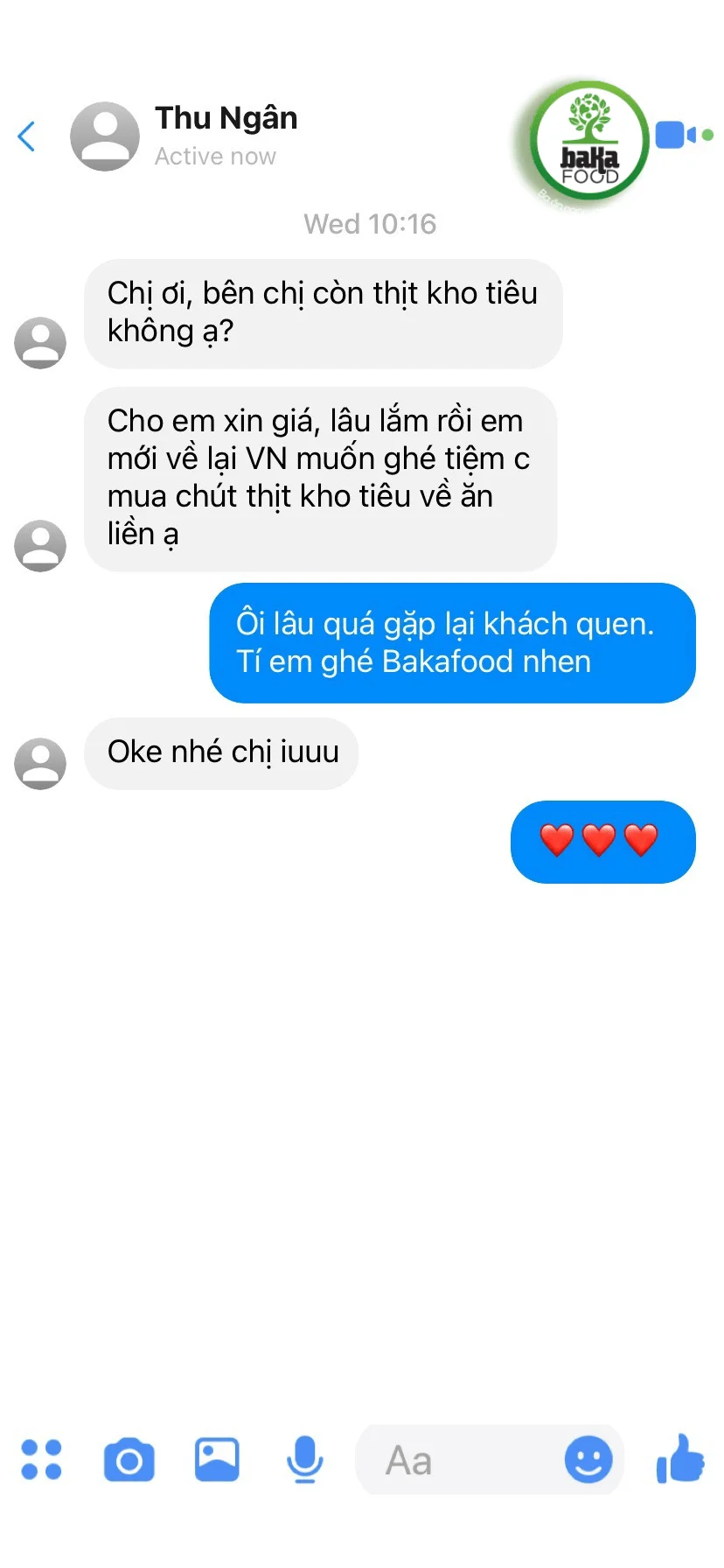 Bakafood tự hào khi trở thành người bạn thân thiết, gợi nhớ quê hương cho khách hàng qua món ăn truyền thống đơn giản mà đậm đà