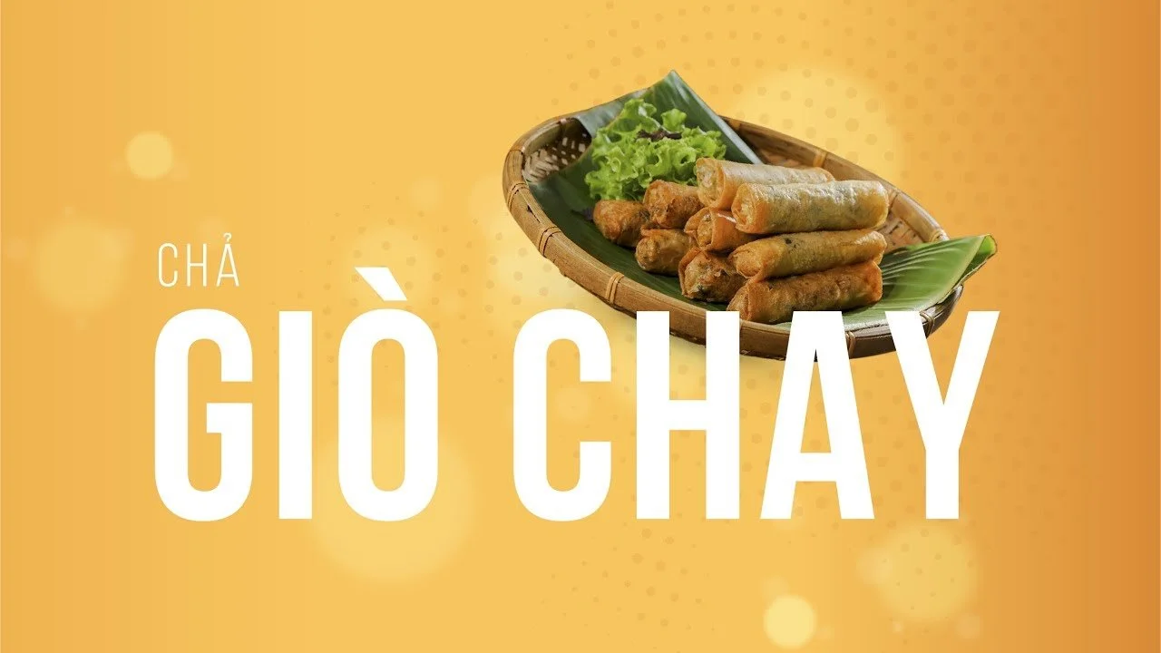 Làm Chả Giò Chay Với 7 Bước Đơn Giản