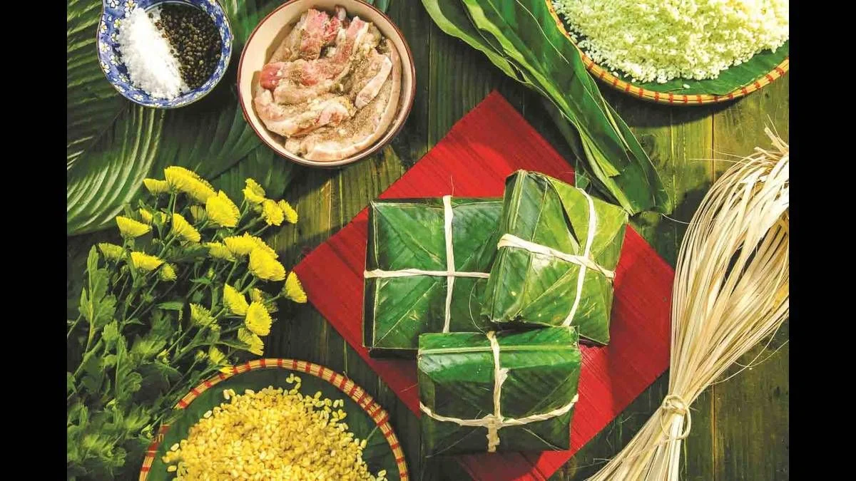 Hình Ảnh Nấu Bánh Chưng Ngày Tết - Nét Đẹp Truyền Thống