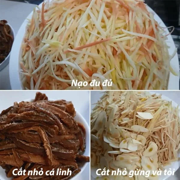 Cách làm mắm thái cá lóc Đặc Sản hương vị quê hương 10 cách làm mắm thái cá lóc