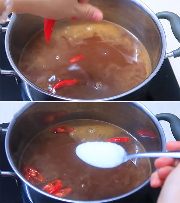 cách nấu lẩu mắm cá sặc