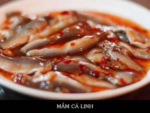 Mắm cá linh xay