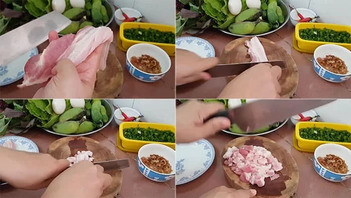 mắm cá lóc chưng hột vịt