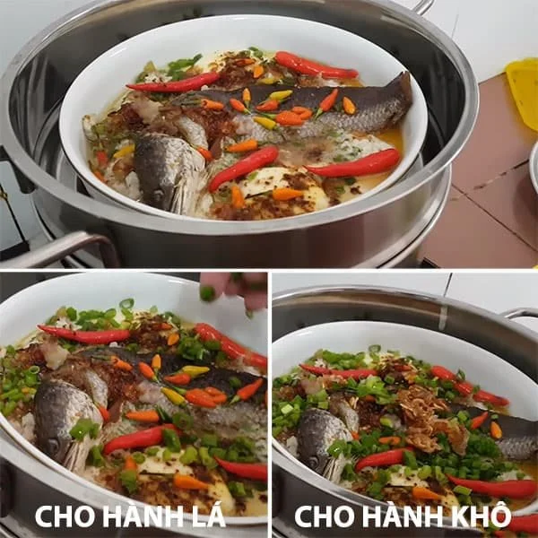 mắm cá lóc chưng hột vịt