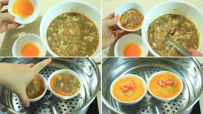 mắm cá sặc chưng thịt