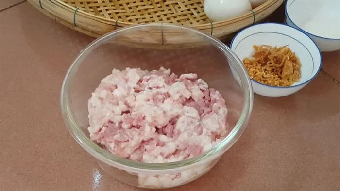mắm cá sặc chưng trứng