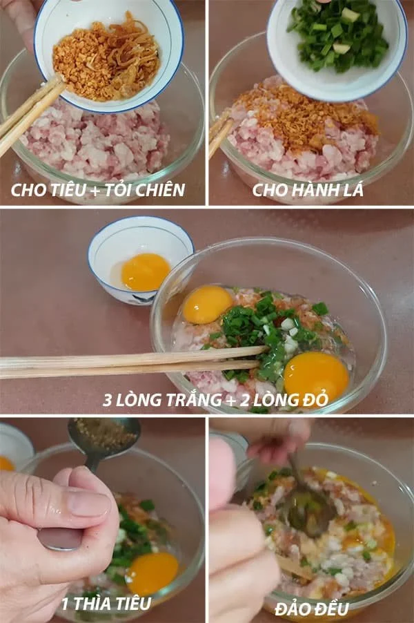 mắm cá sặc chưng trứng