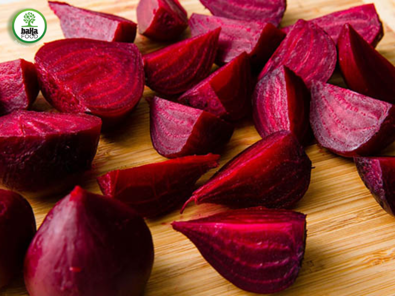 Sơ chế củ dền