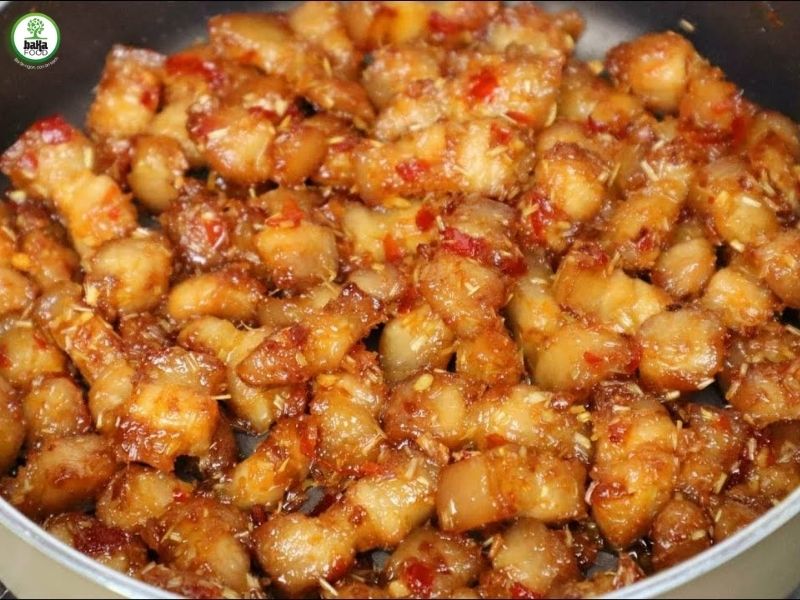 Bí quyết chiên thịt heo với sả ớt đậm đà hương vị