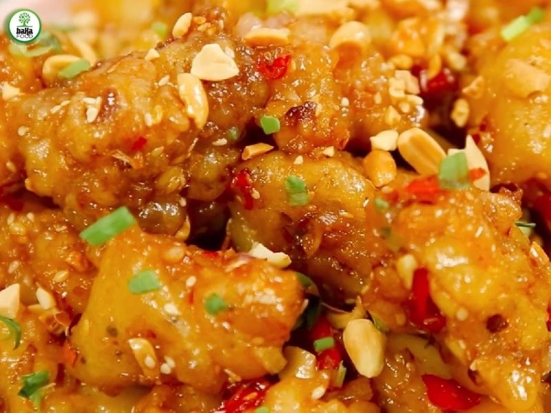 Nghệ thuật chiên thịt giòn tan, vàng đều