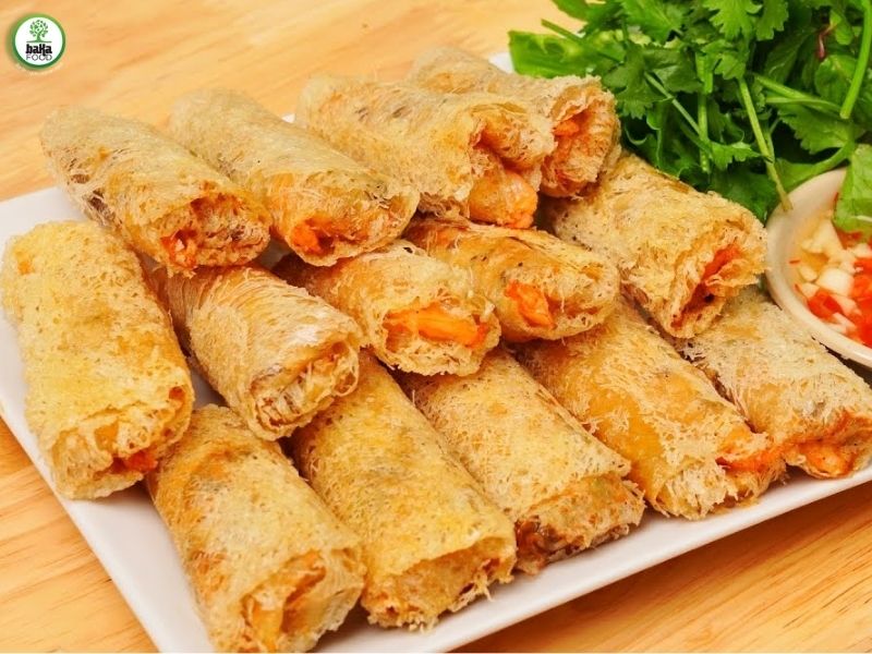 Các Món Ngon Làm Từ Thịt Heo Xay 10 Chả giò rế nhân thịt bằm - Giòn rụm khó cưỡng