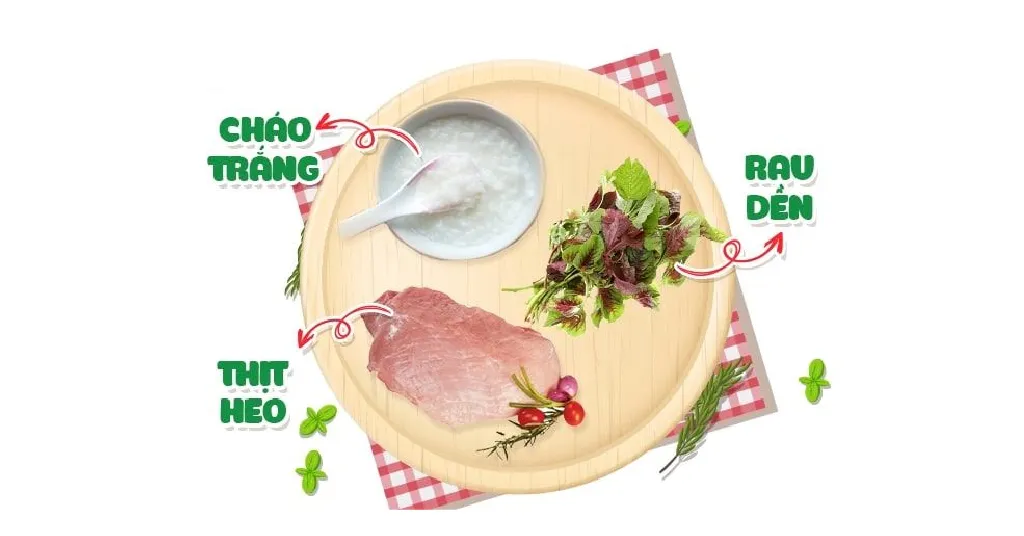 Cháo Thịt Heo Rau Dền Cho Bé – Chọn Kỹ Từng Muỗng, Gửi Trọn Tấm Lòng Yêu Thương