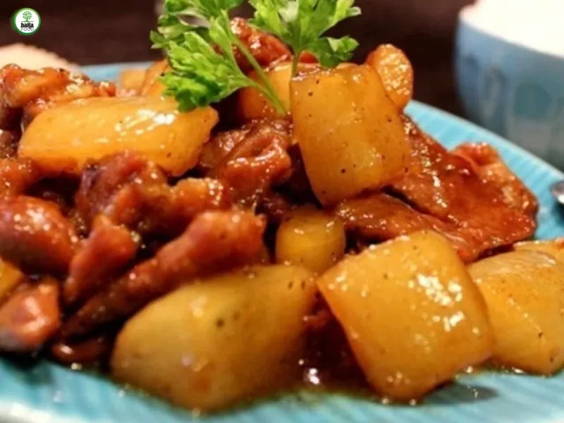 Giới thiệu về món thịt heo kho củ cải