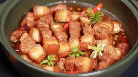 cách kho thịt heo ngon
