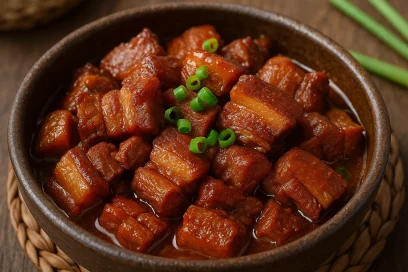 cách kho thịt heo rừng