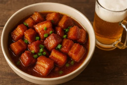 cách làm thịt heo kho bia
