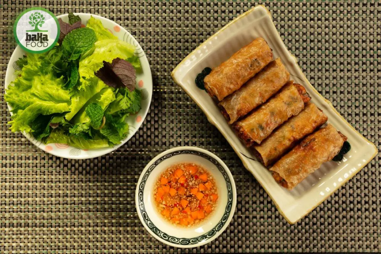 Thưởng thức và bảo quản chả giò khoai môn đúng cách
