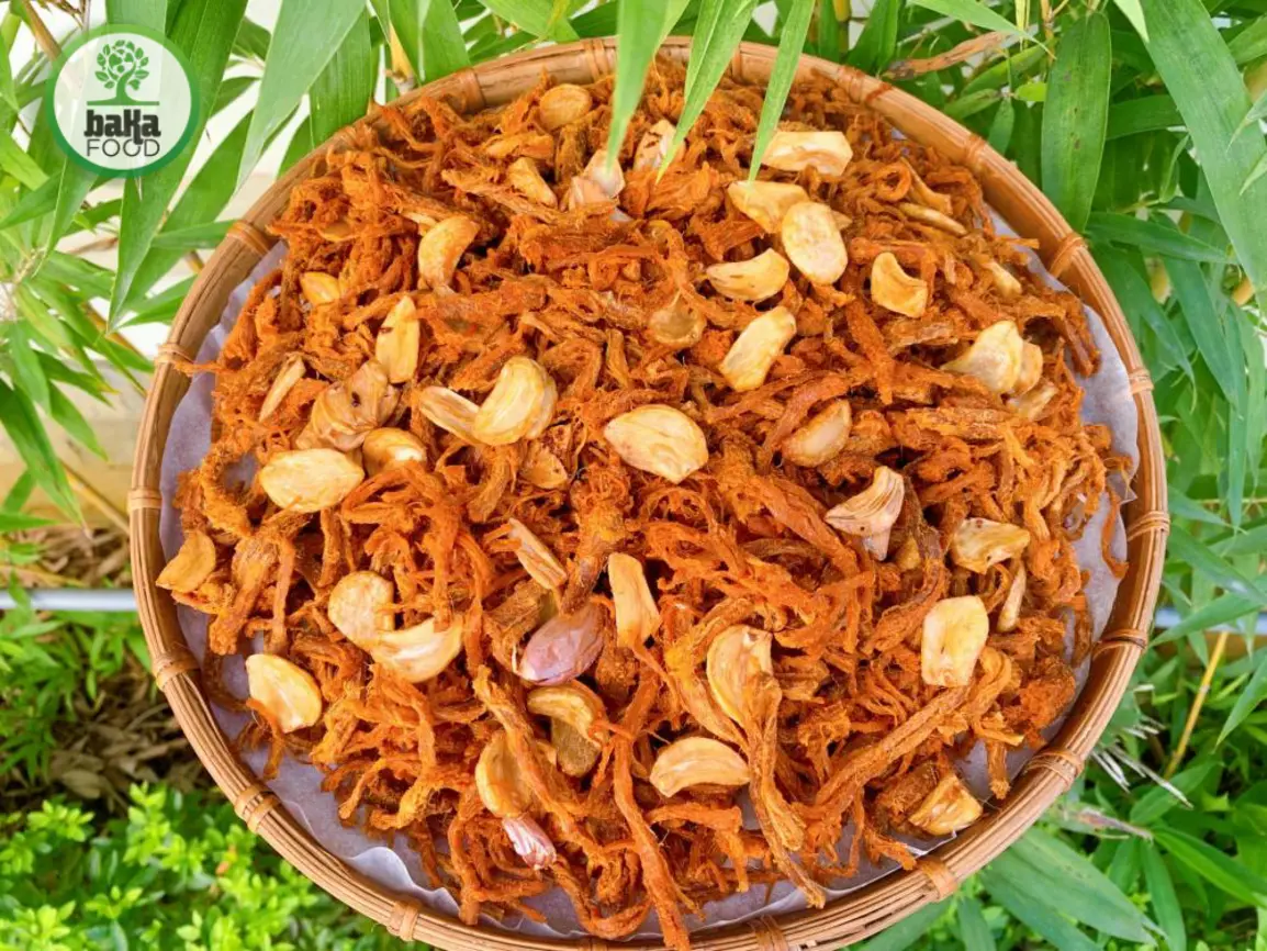 Sấy hoặc rang thịt heo