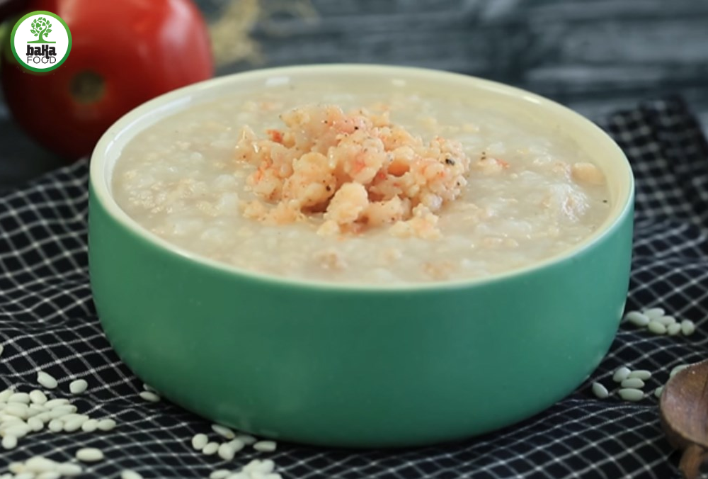 Cháo tôm thịt heo cho bé không chỉ là món ăn bổ dưỡng với nhiều dưỡng chất thiết yếu Cháo tôm thịt heo cho bé không chỉ là món ăn bổ dưỡng với nhiều dưỡng chất thiết yếu