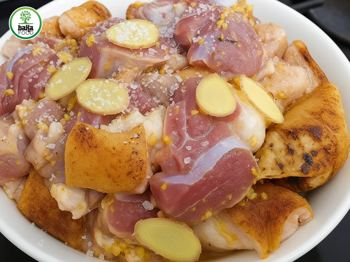 Có thể khử mùi hôi bằng các nguyên liệu đơn giản như muối hạt, gừng, rượu trắng Có thể khử mùi hôi bằng các nguyên liệu đơn giản như muối hạt, gừng, rượu trắng