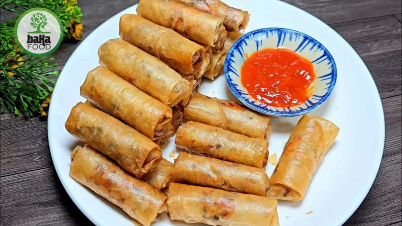 Nguyên liệu và chuẩn bị nhân chả giò