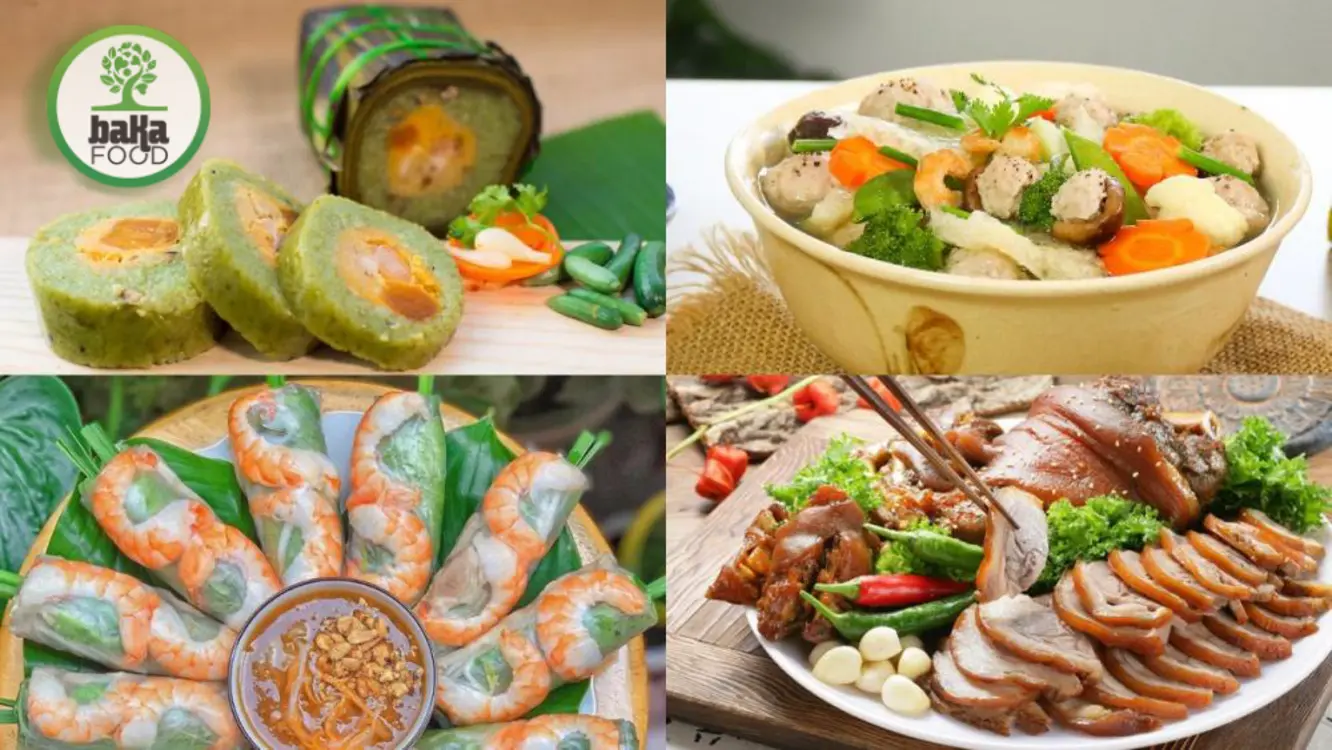 Hình ảnh món ăn ngày Tết đặc trưng ba miền
