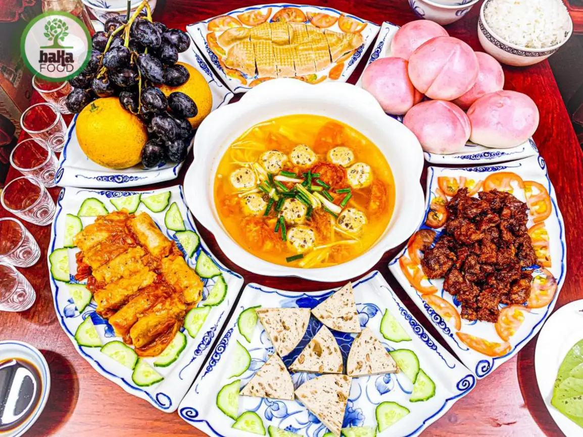 Các món canh, nước và lẩu chay thanh mát