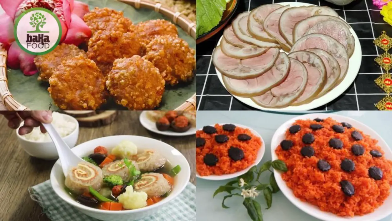 Các món thịt đặc trưng (bánh chưng, giò, thịt đông)