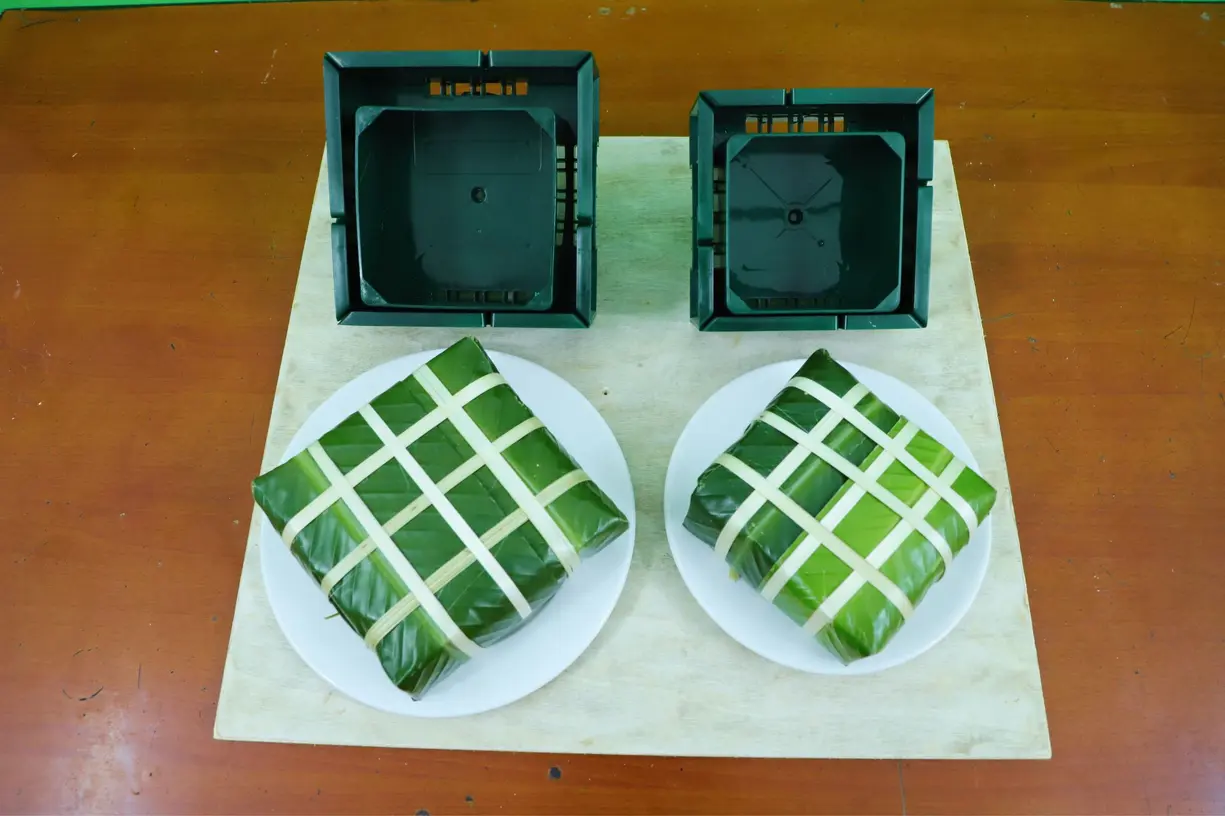 Cách Canh Kích Thước Bánh Chưng Chuẩn, Vuông Vức Đẹp