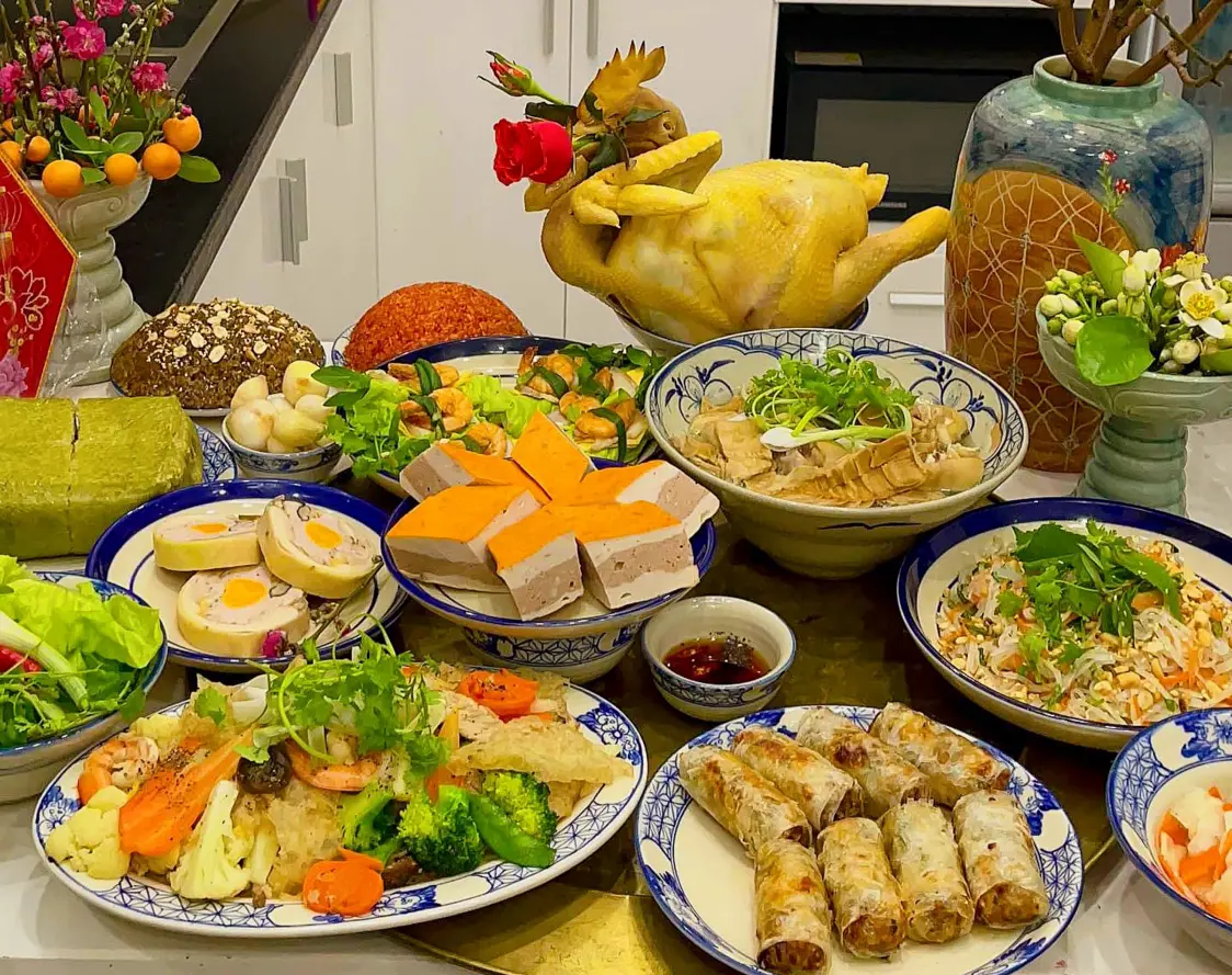 Mâm Cỗ Hà Nội Xưa Và Nét Đẹp Ẩm Thực Tết Truyền Thống