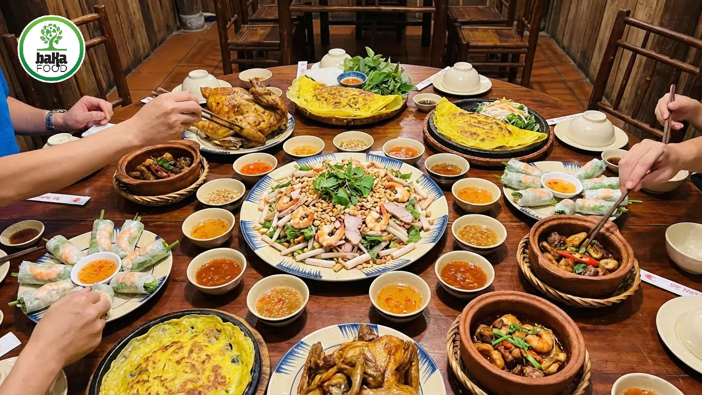 Rau và món thanh vị giúp mâm cỗ sáng vị, bớt ngấy