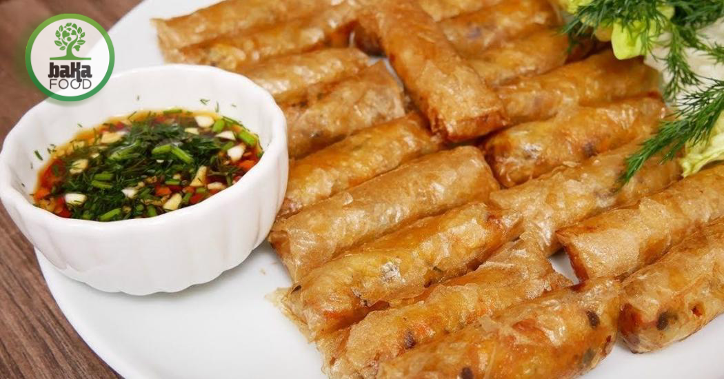 Chả giò hải sản và thịt