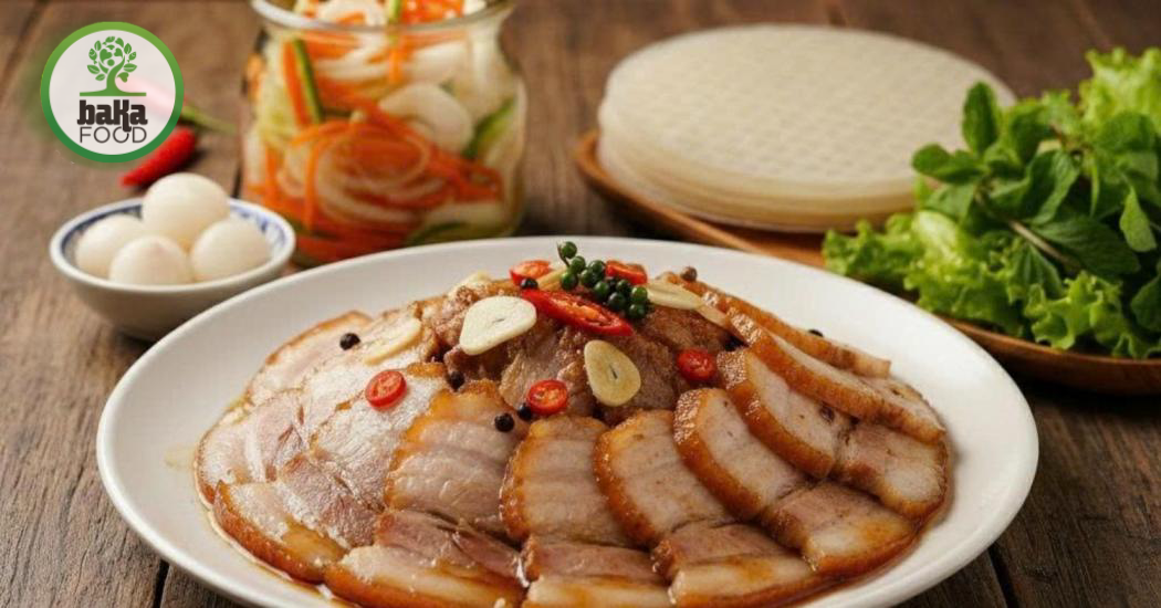 thịt heo hầm mềm mềm, đậm đà hương vị