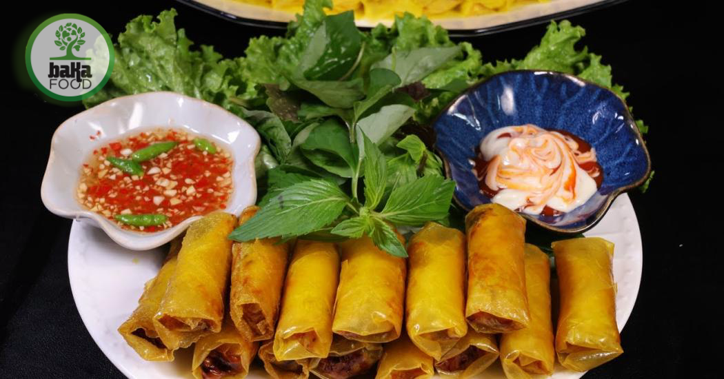 Sơ chế và trộn nhân chả giò khoai môn Sơ chế và trộn nhân chả giò khoai môn