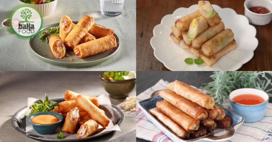 Ý tưởng trang trí chả giò bắt mắt