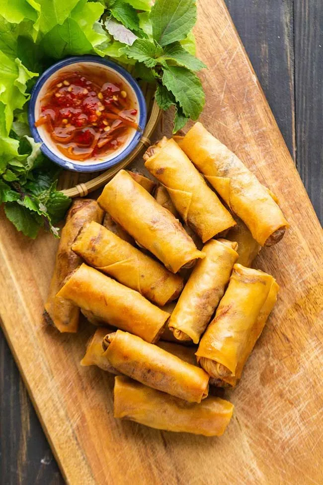 Cach Lam Cha Gio Khoai Mon Thit